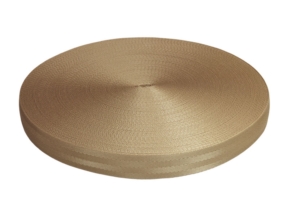 Taśma nośna pasy 40 mm / 1,55 mm ciemnobeżowa (894)