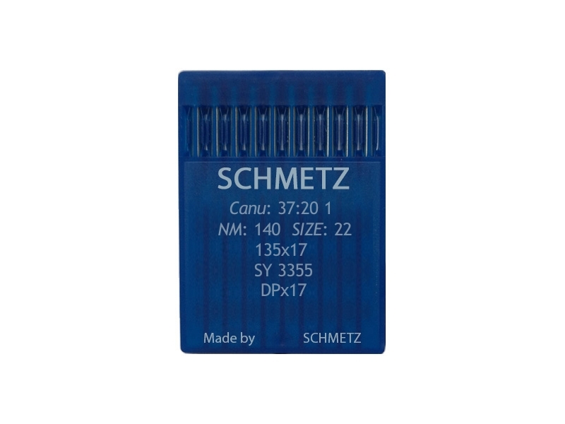 NEEDLE FOR LOCKSTITCH SEWING MACHINE SCHMETZ 135X17 140 100 PCS