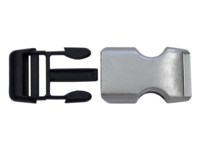 Klamra plastikowa 20 mm (20n) czarna