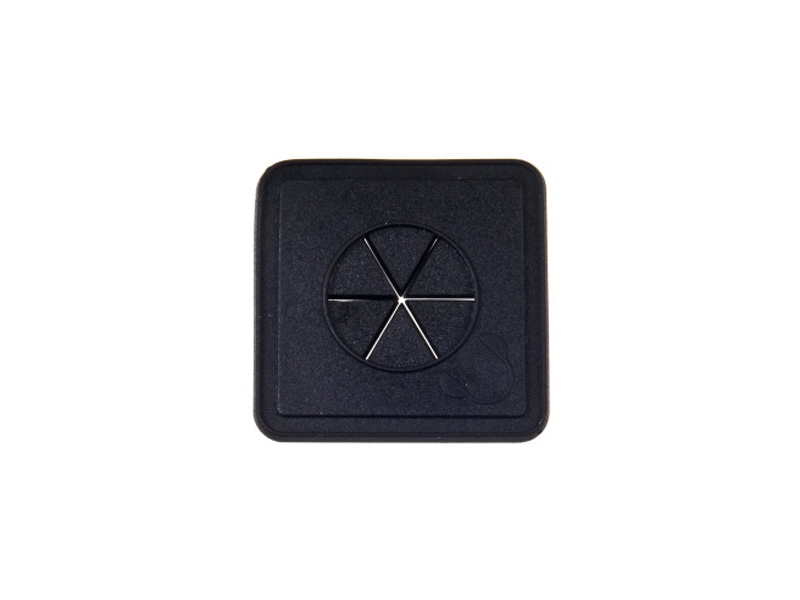 Diamond stripe-earpiece square black 200 pcs