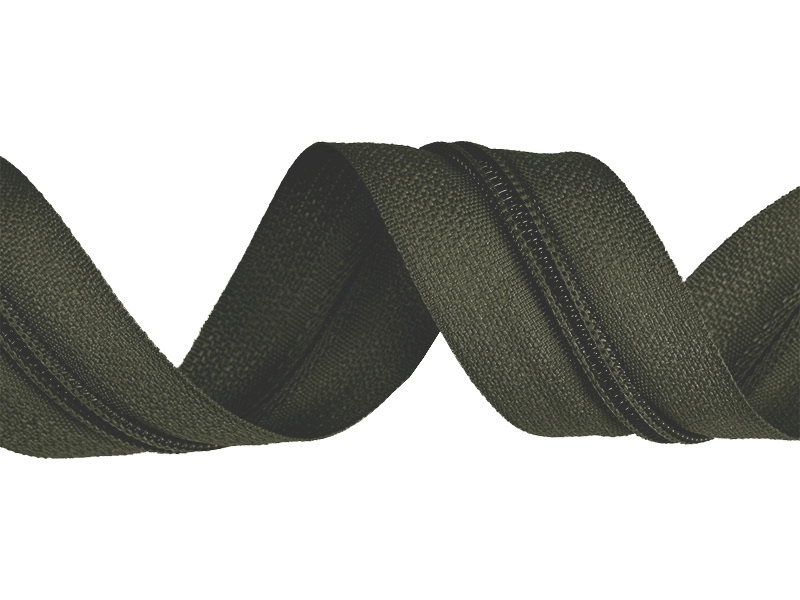 NYLON ZIPPER TAPE 5 (305) OLIVE  200 MB