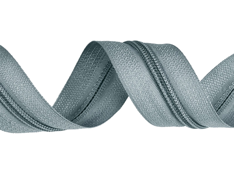 SPIRALREIßVERSCHLUSSBAND 5 (913) GRAU 16,5 G/LM 200 LM