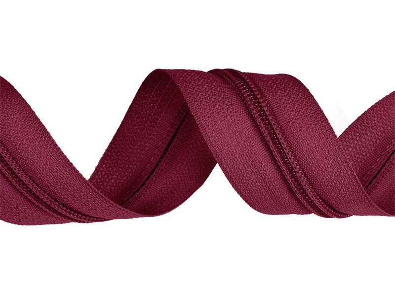 NYLON ZIPPER TAPE 5 (525) MAROON  200 MB