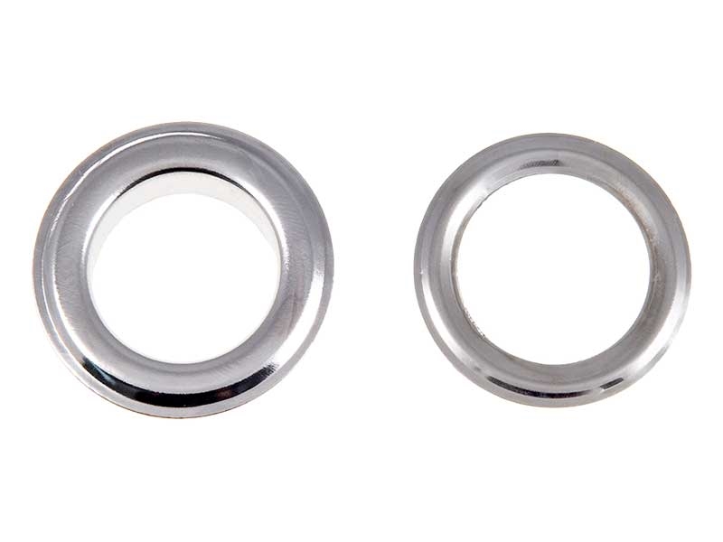 ÖSE  AUS METALL MIT UNTERLEGSCHEIBE 20/32/5,7 MM NICKEL 1000 ST.