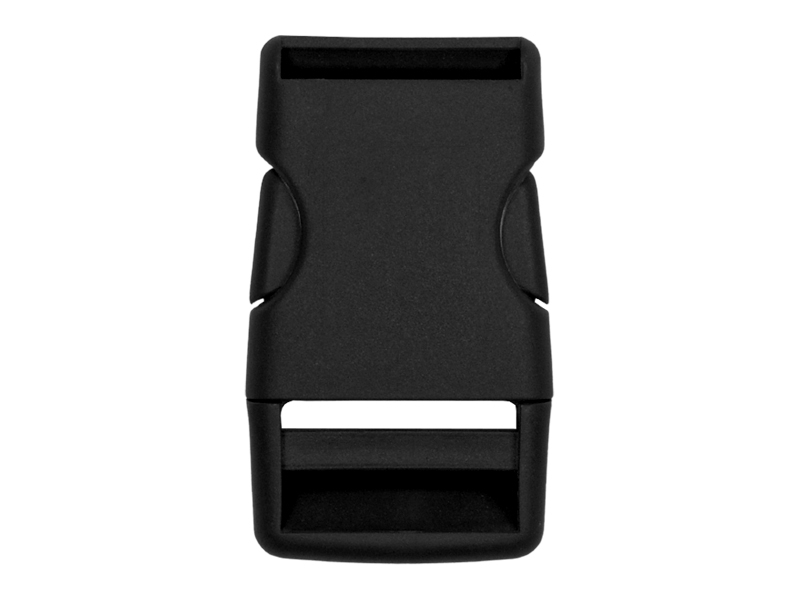 Plastic buckle 30 mm laura black 100 pcs