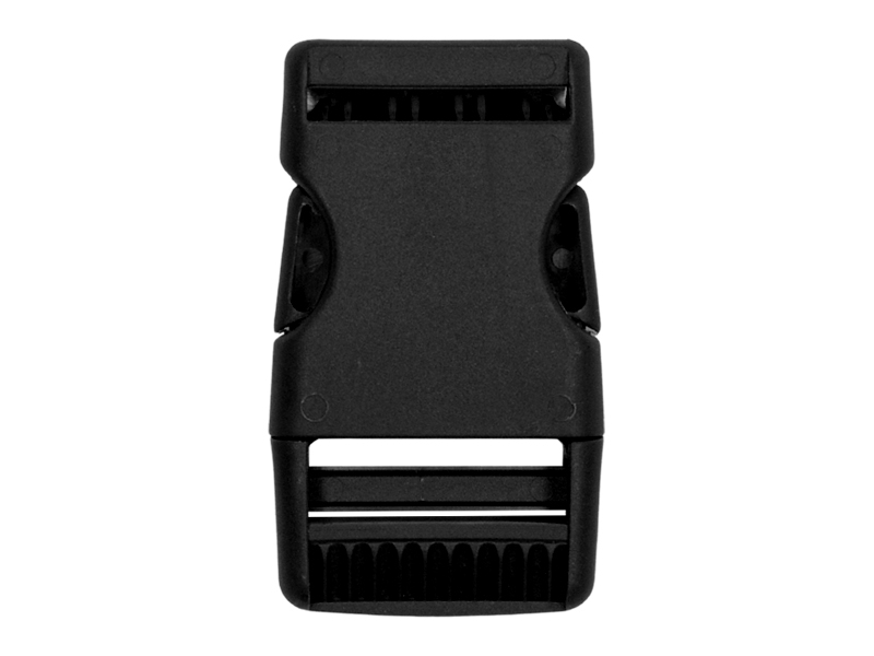 Plastic buckle 30 mm laura black 100 pcs