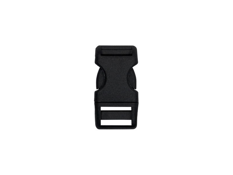 Plastic buckle 15 mm laura black 100 pcs
