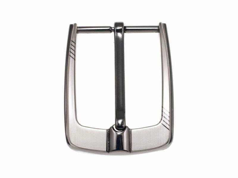 Metal belt buckle 35 mm zk009 nickel cast 10 pcs
