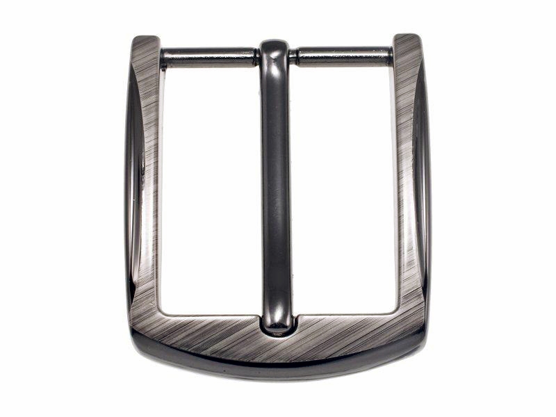 Metal belt buckle 40 mm zk006 nickel cast 8 pcs