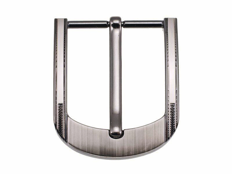 Klamra metalowa do paska 40 mm zk007 nikiel odlew