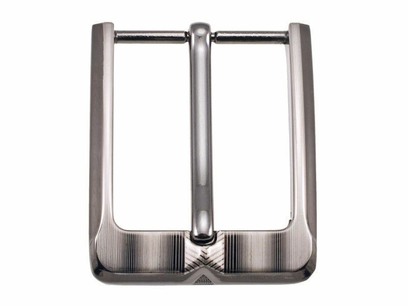 Metal belt buckle 40 mm zk004 nickel cast 8 pcs
