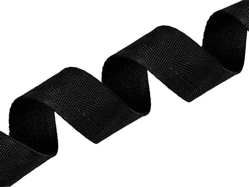 TRAGBAND 30 MM SCHWARZ 580 PP 50 LM