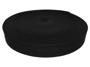 Abdeckstreifen 4V 40 mm schwarz (580)
