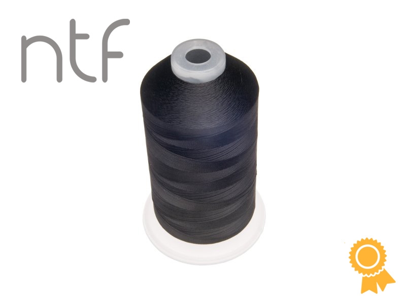 НИТКИ ПОЛИЭСТЕРОВЫЕ NTF 210D/2 ЧЕРНЫЕ A807 3000 MB