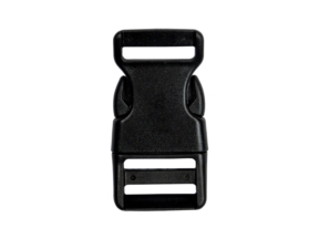 Klamra plastikowa 25x65 mm Celina mrozoodporna z blokadą czarna