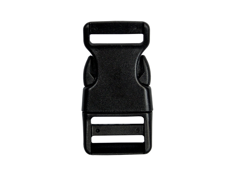 Plastic buckle 25 mm celina black frost  resistant 100 pcs