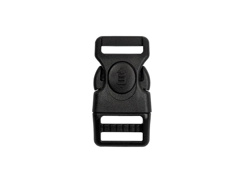 Plastic buckle 20 mm celina black frost resistant 100 pcs