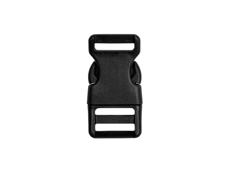 Plastic buckle 20 mm celina black frost resistant 100 pcs