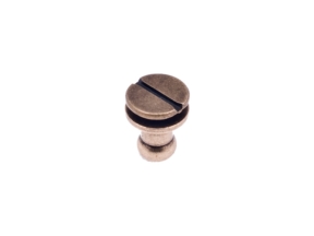 Knopik metalowy 5/4/8/8 mm stare złoto 100 SZT.
