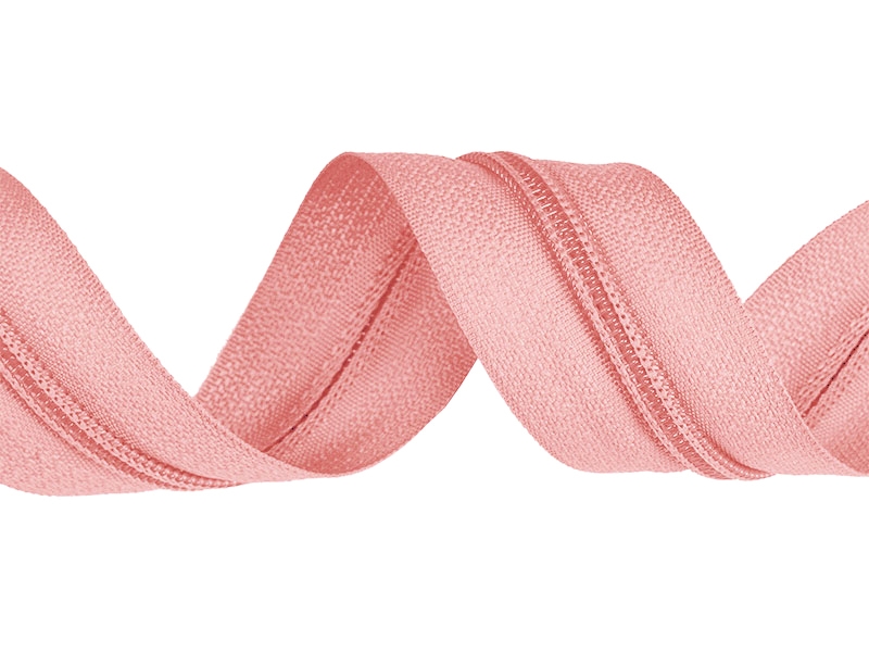 NYLON ZIPPER TAPE 5  (811) LIGHT PINK  200  MB