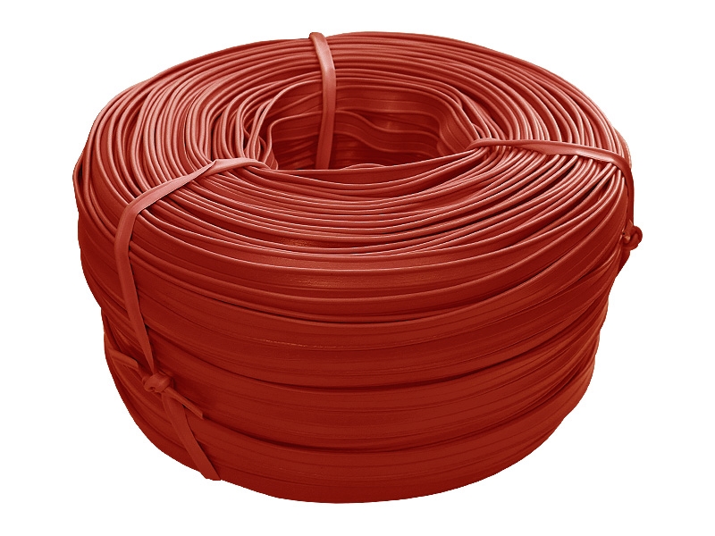 Binding tape 10 mm red 500 mb