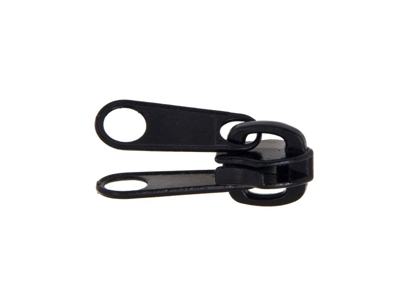 DOUBLE SCHIEBER FÜR SPIRALREIßVERSCHLUSSBAND 10 NON LOCK SCHWARZ 50/100 ST.