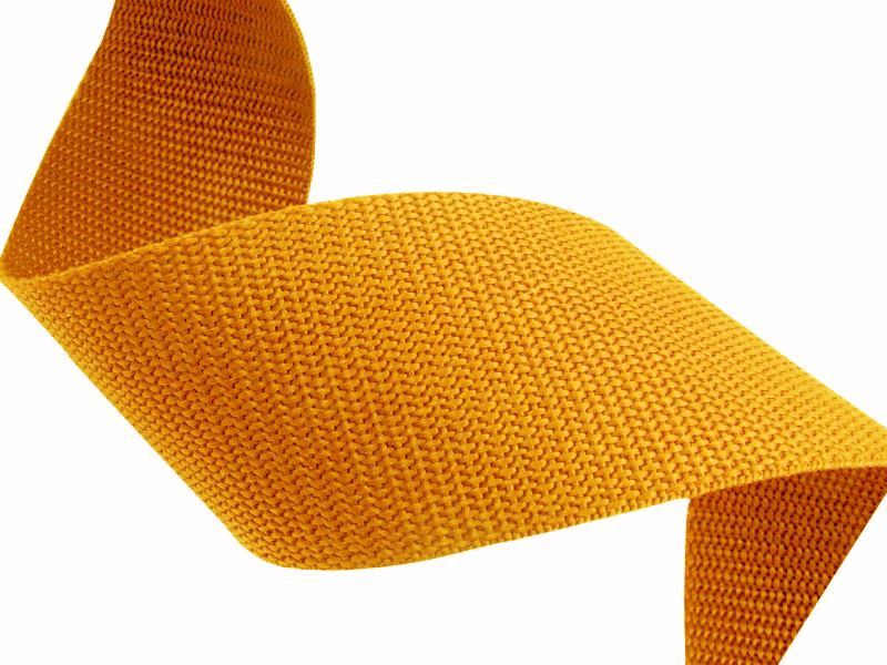 Webbing pp 30 mm / 1,3 mm yellow 844 50 mb