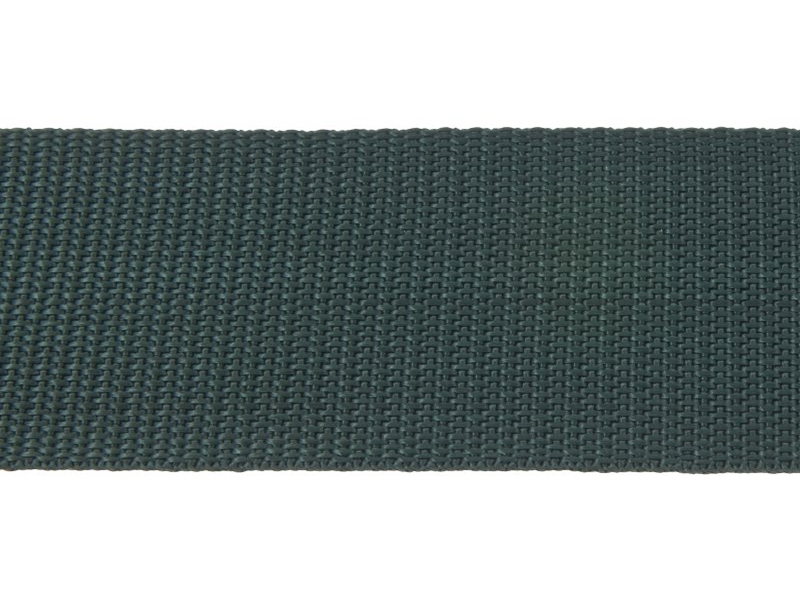 Webbing pp 30 mm / 1,3 mm dark green  153 50 mb