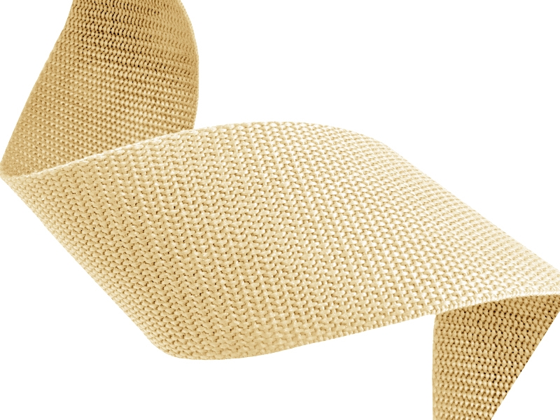 Webbing pp 30 mm / 1,3 mm beige  122 50 mb