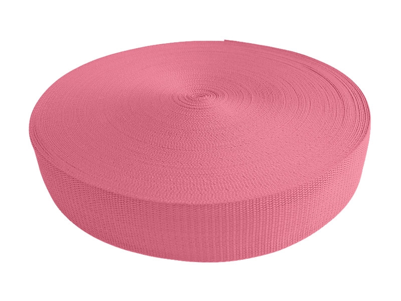 Webbing pp 30 mm / 1,3 mm pink 335 50 mb