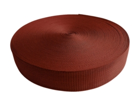 Polypropylene carrier tape 30 mm / 1.3 mm maroon (520)