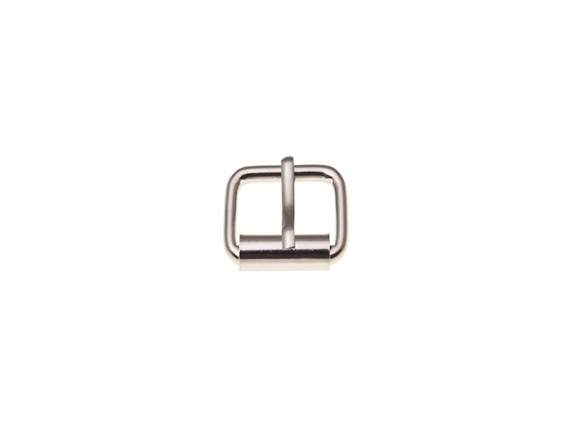 SATTLERSCHNALLE AUS METALL MIT EINEM  HAKEN 16/13/3  MM  NICKEL DRAHT 100 ST.