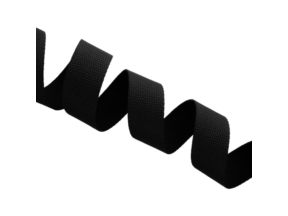 Polypropylen-Trägerband 25 mm / 1,1 mm schwarz (580)