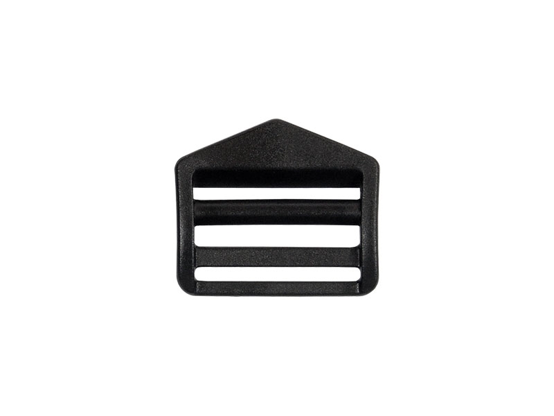 Plastic slide buckle 32 mm atena black 100 pcs