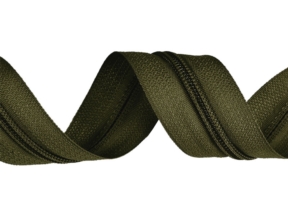 Spiralreißverschlussband mit Kordel 3 (242) grün Spiralreißverschlussband mit Kordel 3 (242) grün