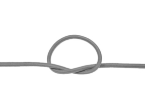 Gumosznurek  3 mm (134) szary