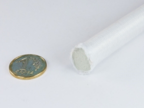 Gummischnur 10 mm (501) weißes Polyester
