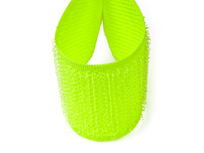 Velcro tape pes/nylon hook 20 mm (1003) lime neon
