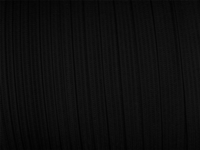 Flachgestricktes Gummiband 15 mm (580) Polyester schwarz