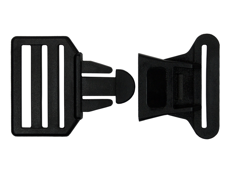 Plastic buckle 40 mm tola1 black 100 pcs