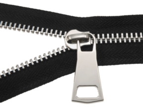 Suwak do taśmy suwakowej metalowej 8 non lock 0295-3049 nikiel połysk