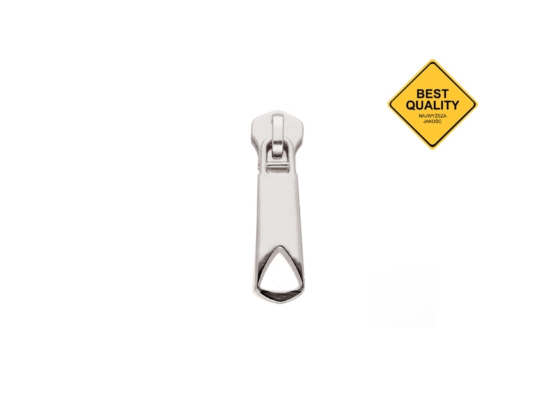 EXTRA GLANZ SCHIEBER FÜR REIßVERSCHLUSSBAND AUS METALL 5 NON LOCK NC3 NICKELGLANZ&nbsp50 ST.