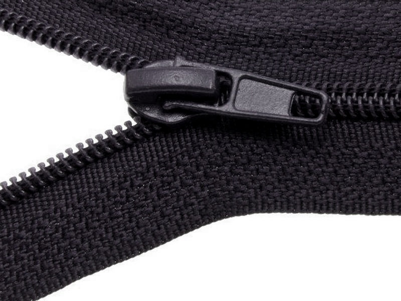 SLIDER FOR NYLON ZIPPER TAPES WITH CORD 3 AUTO LOCK BLACK 100/500 PCS
