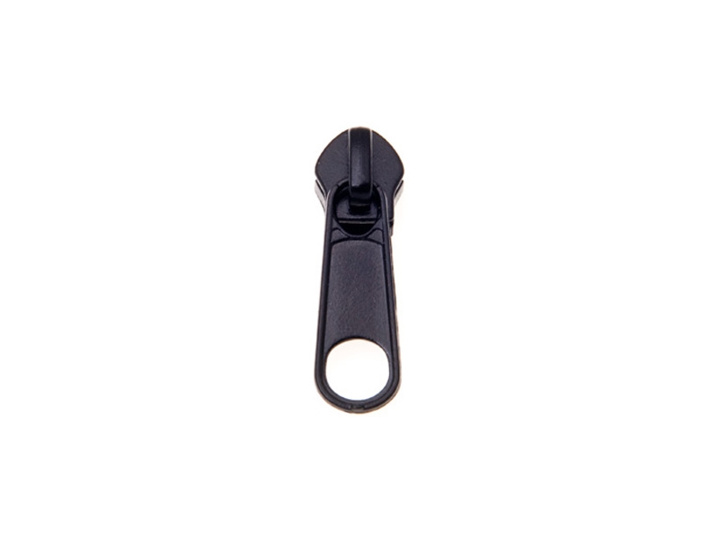 Wasserdichtes Spiralband Schieber 5 non lock mattschwarz
