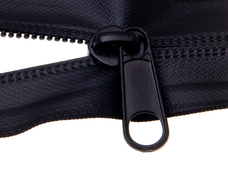Waterproof spiral tape slider 5 non lock matte black