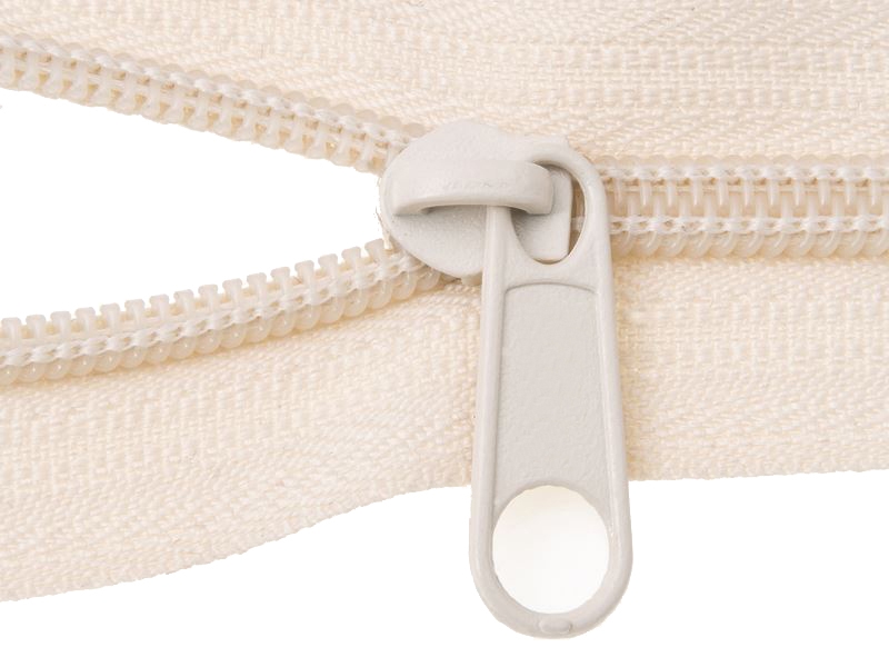 SCHIEBER FÜR SPIRALREIßVERSCHLUSSBAND 5 NON LOCK HELLBEIGE 100/500 ST.