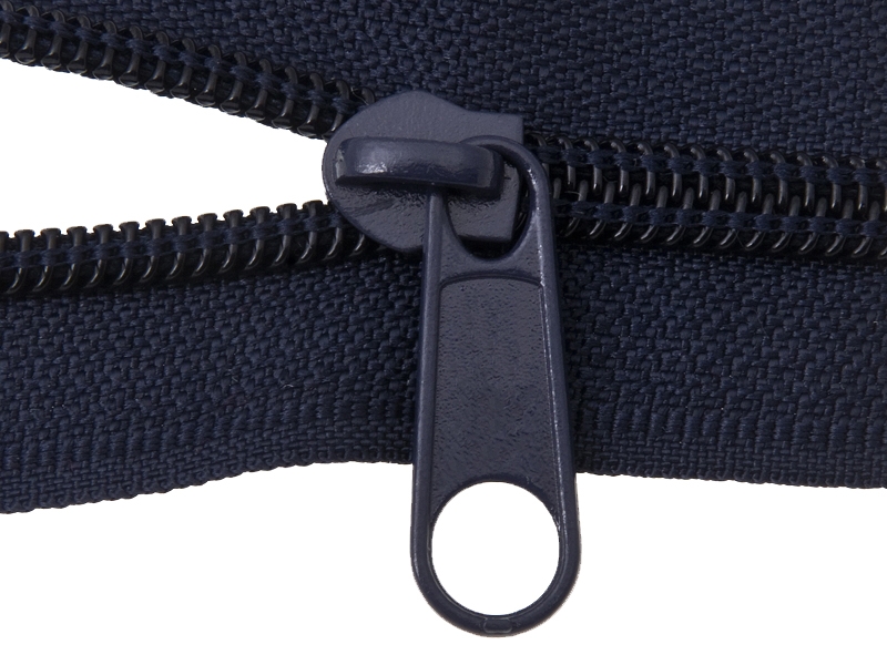 SLIDER FOR NYLON ZIPPER TAPES 5 NON LOCK NAVY BLUE 100/500 PCS