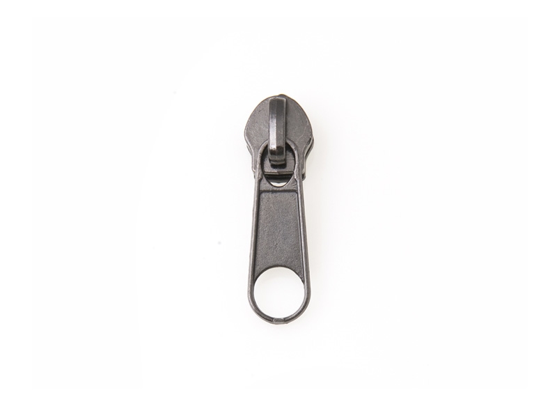 SLIDER FOR NYLON ZIPPER TAPES 5 NON LOCK BLACK NICKEL 2,6 G&nbsp100/500 PCS