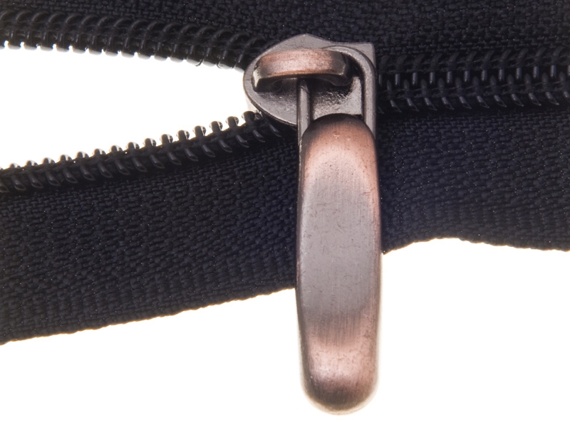 SCHIEBER FÜR SPIRALREIßVERSCHLUSSBAND 5 NON LOCK 0292-3202 BRASS 100/500 ST.