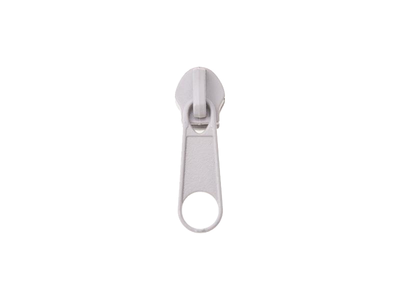 SLIDER FOR NYLON ZIPPER TAPES 5 NON LOCK GREY-BEIGE 100/500 PCS